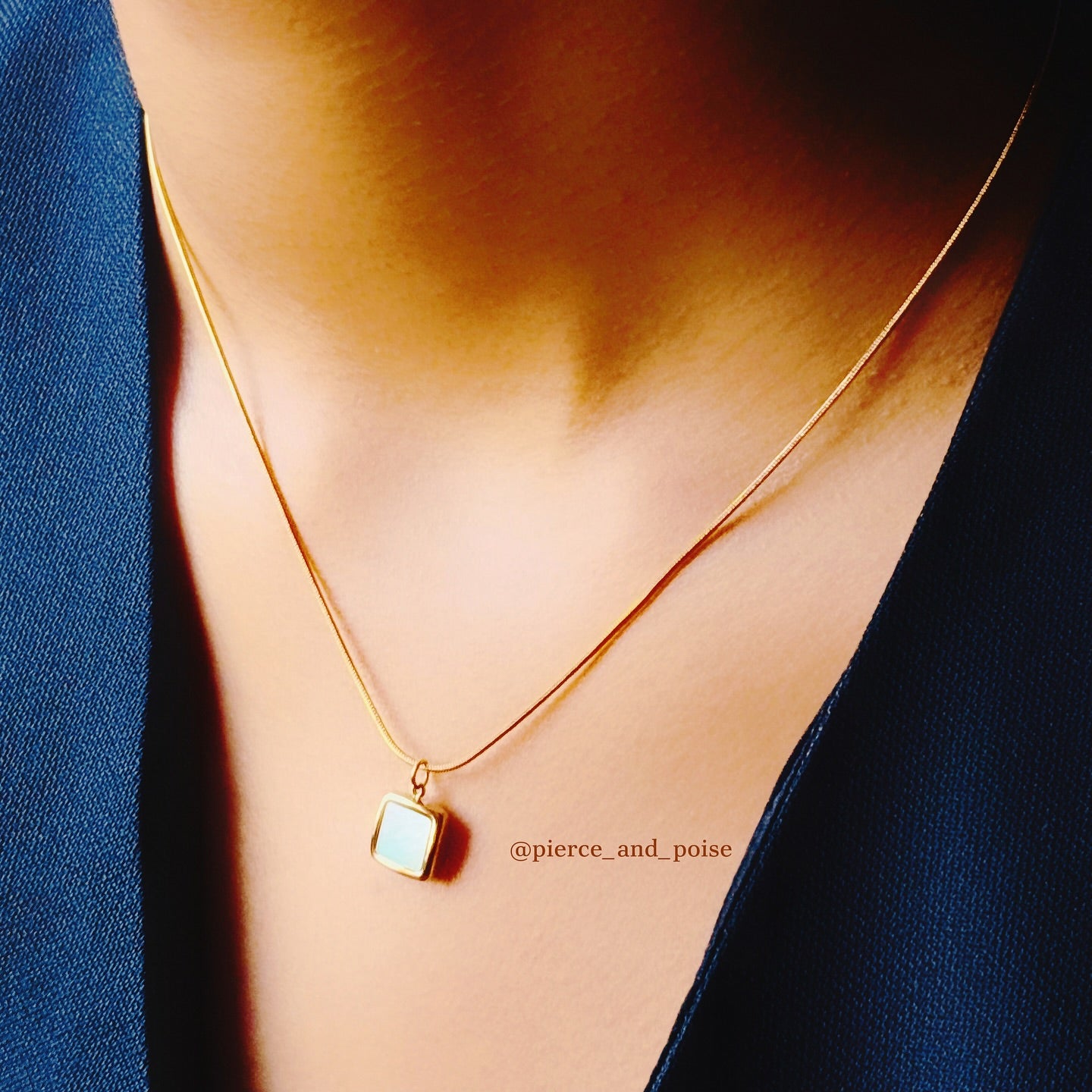 Ivy Square Necklace