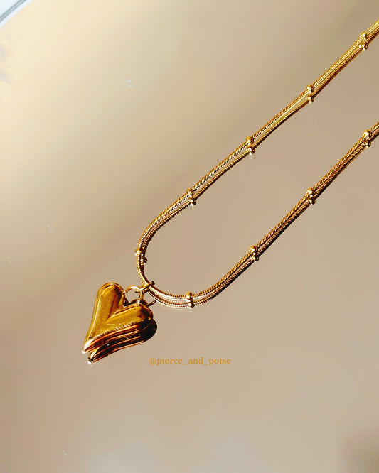 Luna Heart Necklace